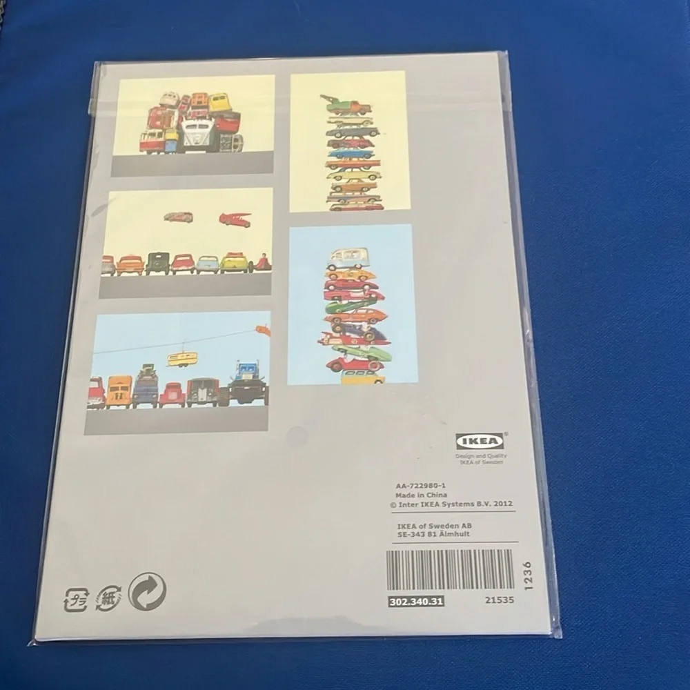 KORT colorful art card set from IKEA 5”x 7”